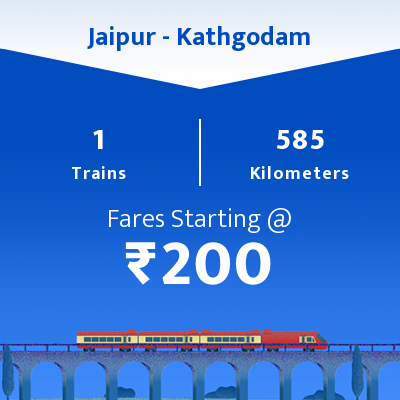 Jaipur To Kathgodam Trains